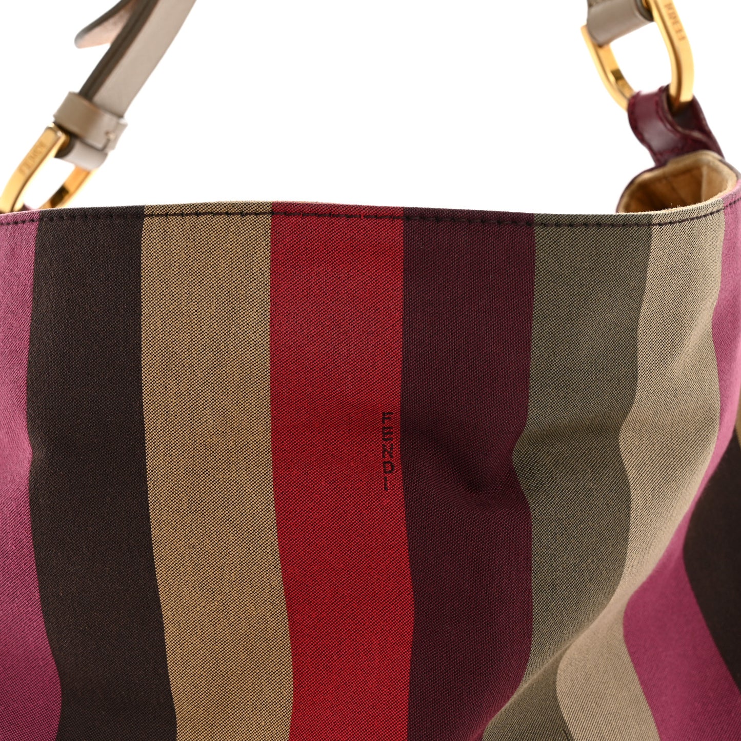 Canvas Striped Pequin Hobo Multicolor