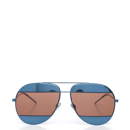 Christian Dior Split 1 Aviator Sunglasses Blue 2 of 8