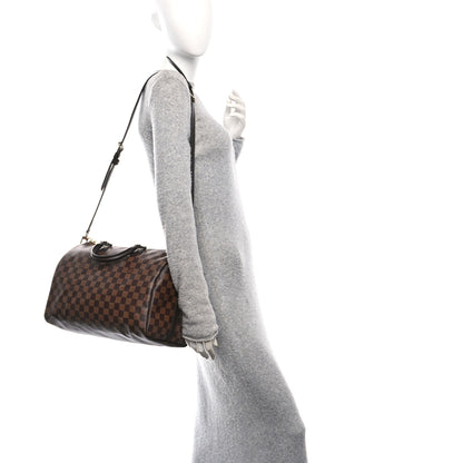 Louis Vuitton Damier Ebene Speedy Bandouliere 35 2 of 12