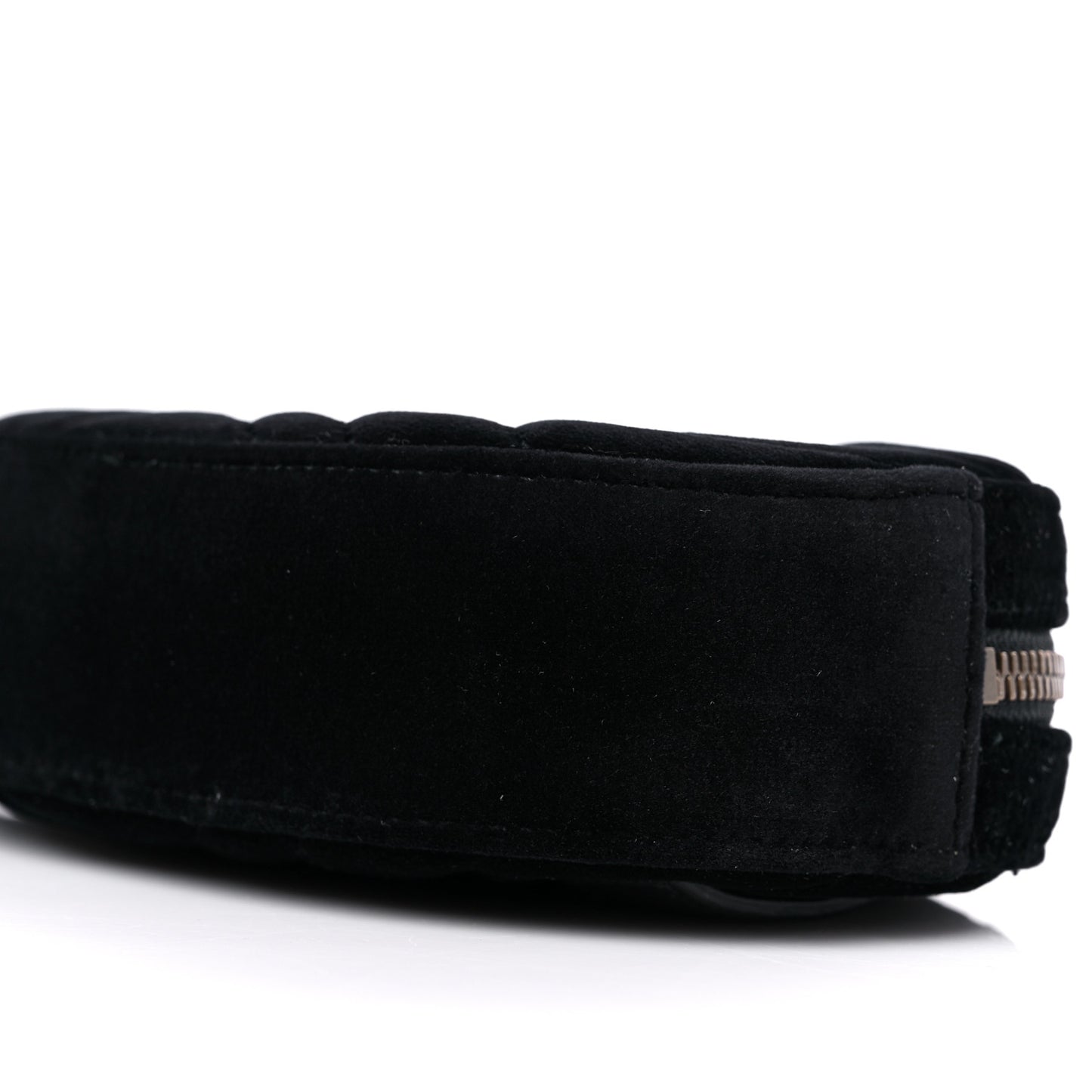 Velvet Matelasse GG Marmont Belt Bag 85 34 Black