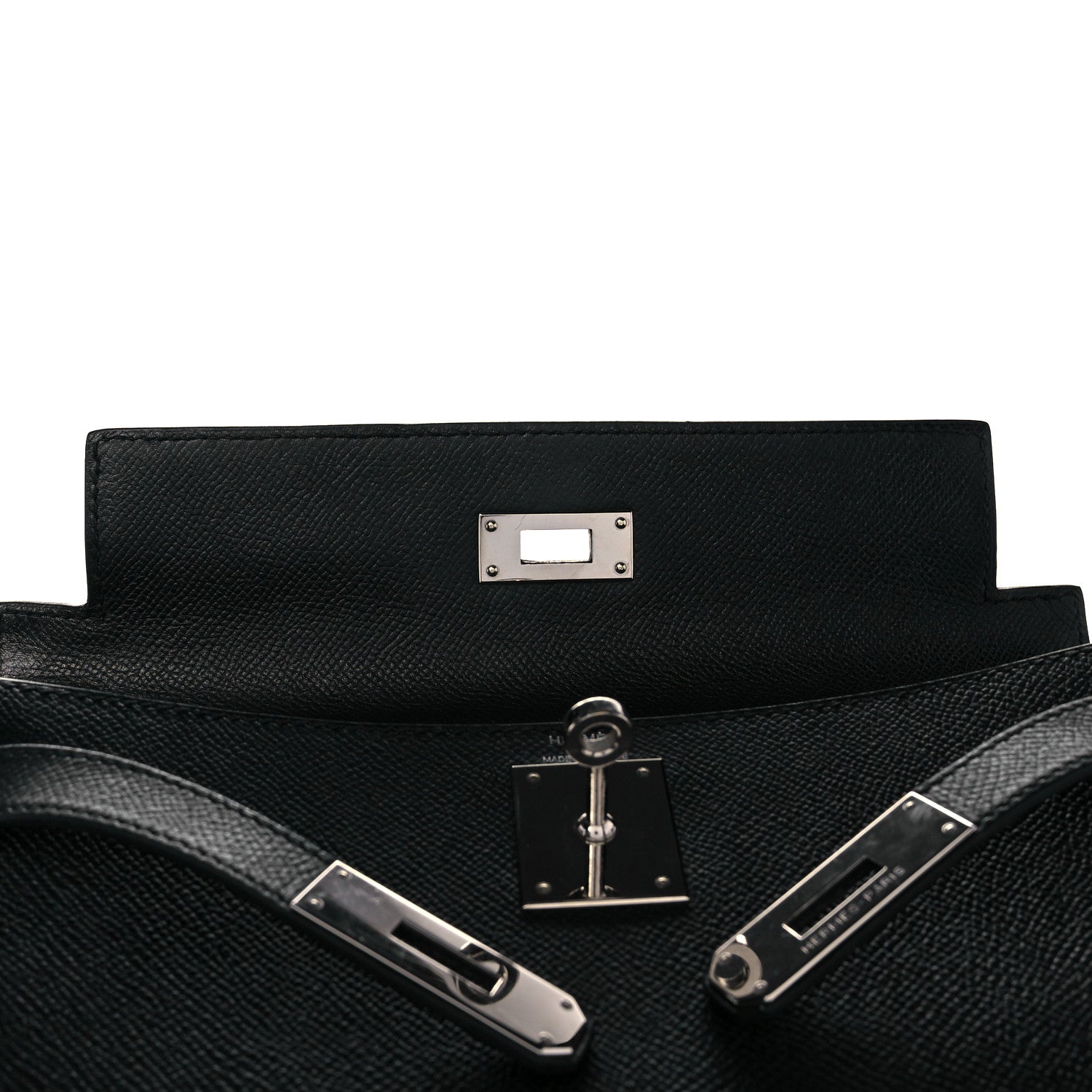 Hermes Epsom Kelly Sellier 28 Black 16 of 43