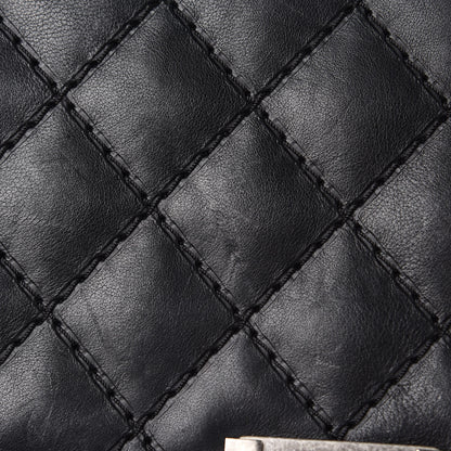 Chanel Calfskin Double Stitch Large Boy Flap Black 12 of 15