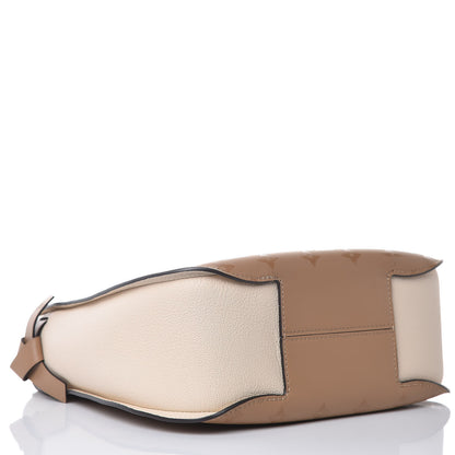 Louis Vuitton Cuir Plume Cuir Ecume Very Hobo Sesame Creme 4 of 8