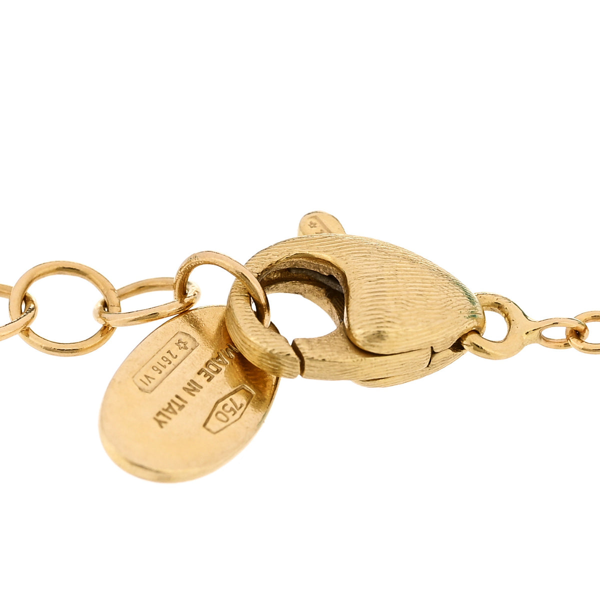 Marco Bicego 18K Yellow Gold Siviglia Turquoise Bracelet 3 of 4
