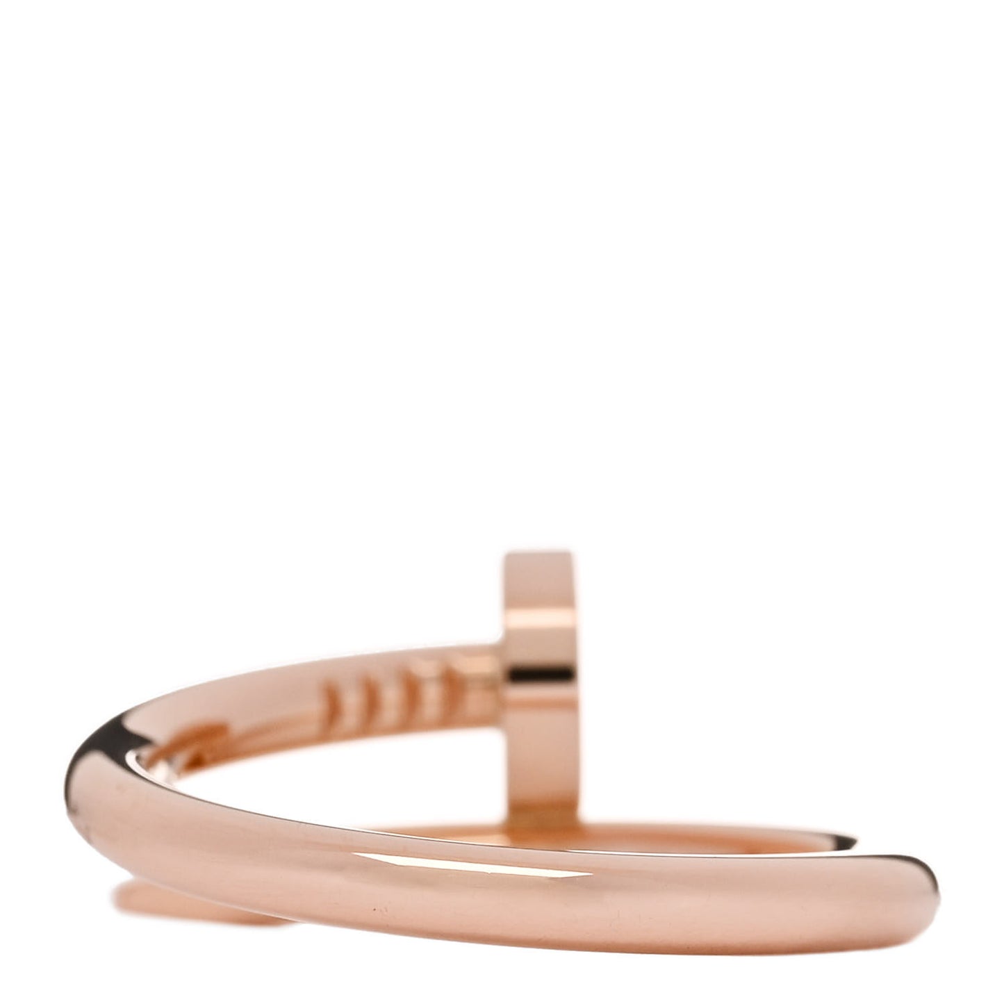 18K Pink Gold Juste Un Clou Ring 57 8