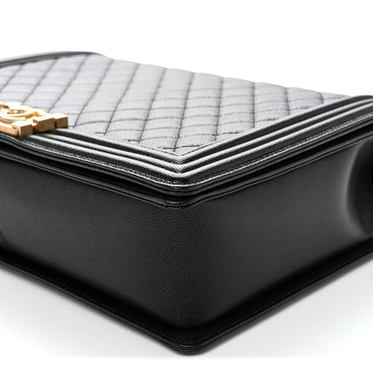Chanel Caviar Quilted Large Boy Flap Black 10 of 10