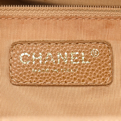Chanel Caviar Quilted Grand Shopping Tote GST Beige 6 of 11