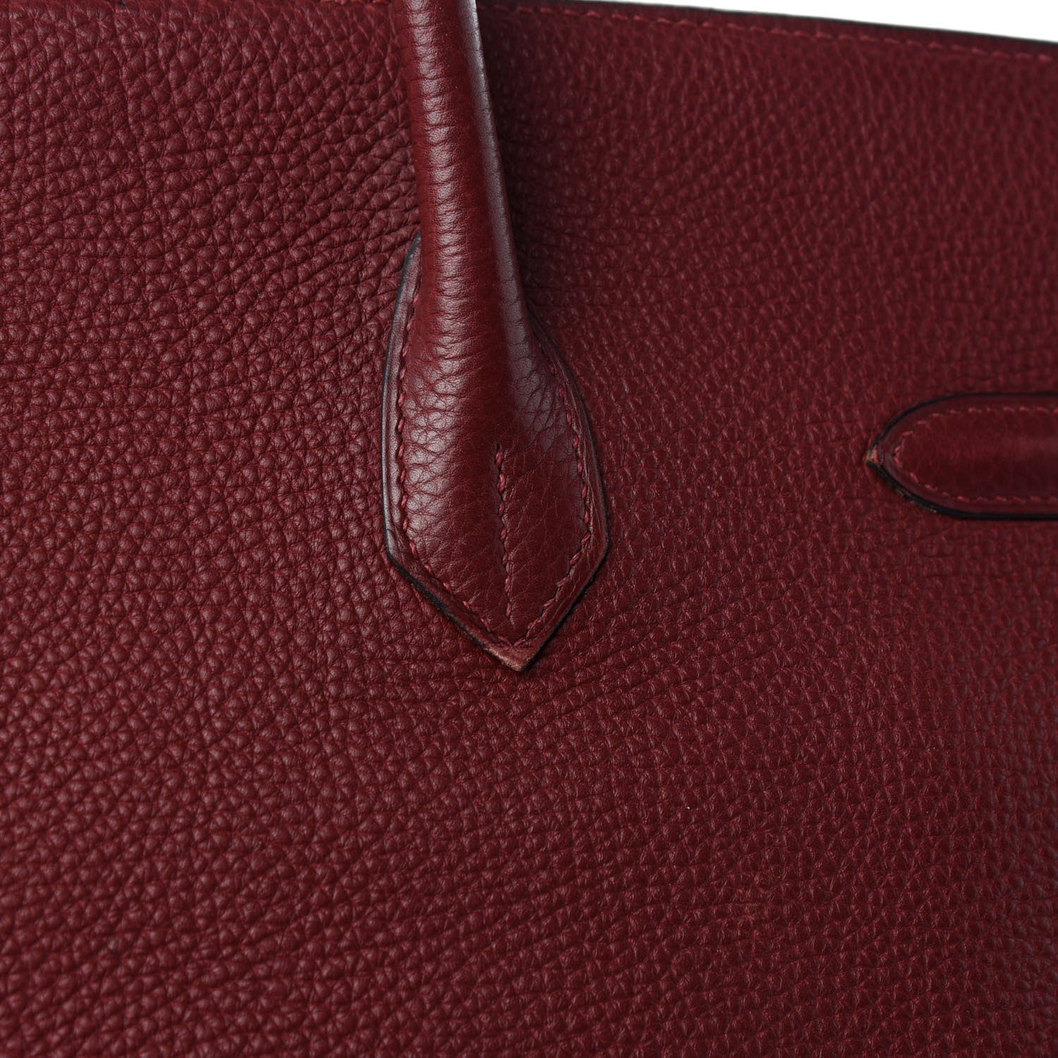 Hermes Togo Birkin 35 Rouge H 11 of 17