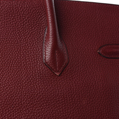 Hermes Togo Birkin 35 Rouge H 11 of 17