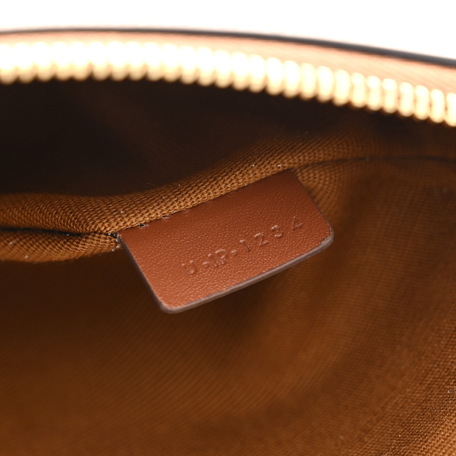 Celine Triomphe Calfskin Long Pouch With Strap Tan 7 of 9