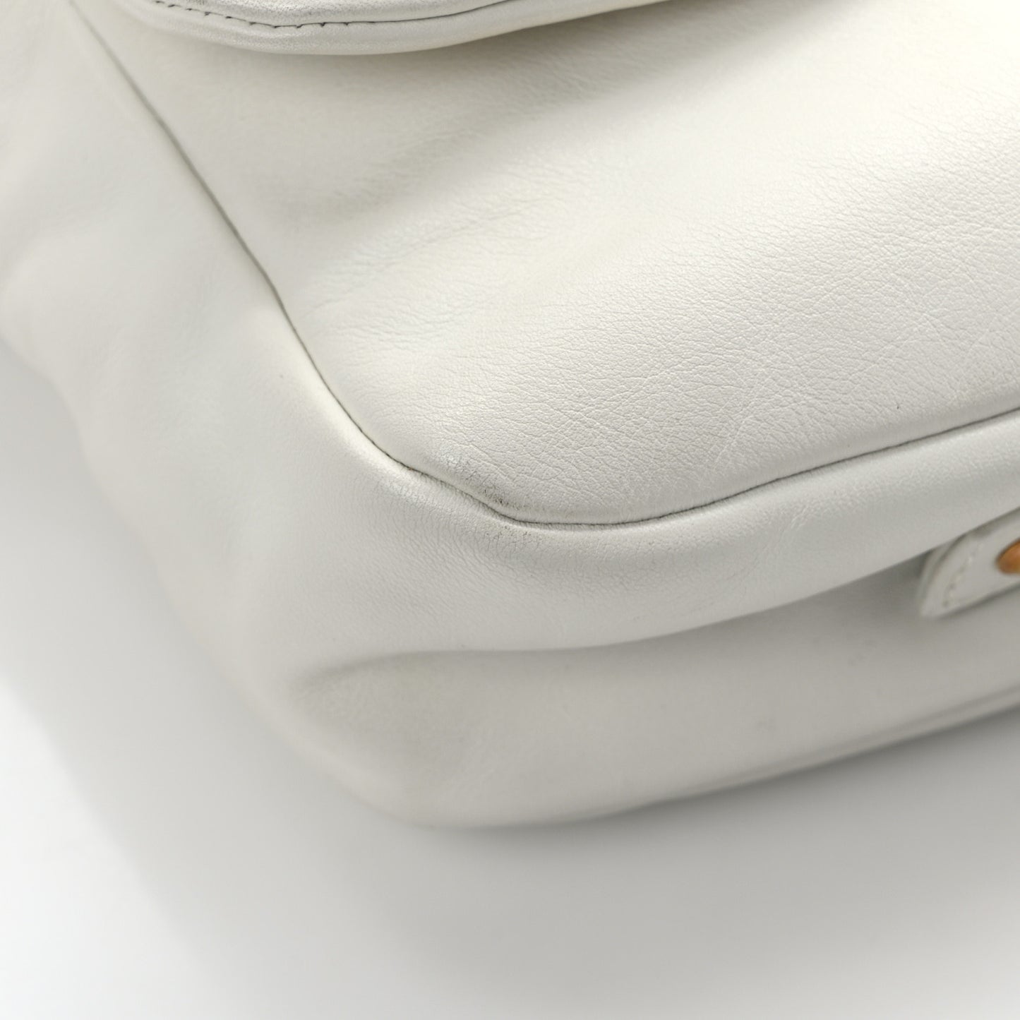 Lambskin Rodeo Drive Flap White
