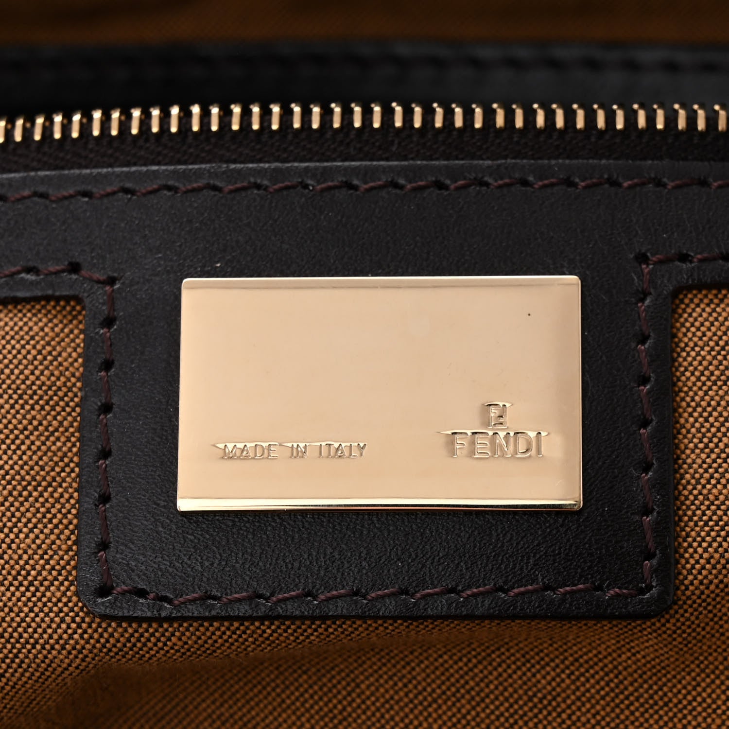 Fendi Zucca Large Chef Tote Tobacco 6 of 11
