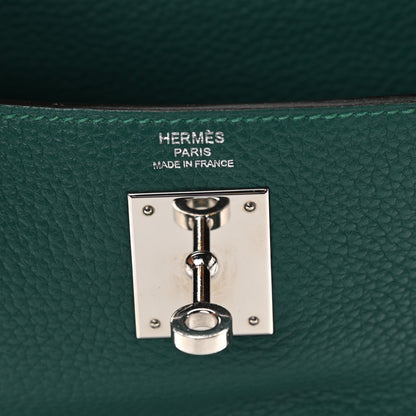 Hermes Taurillon Clemence Kelly Retourne 28 Malachite 6 of 10