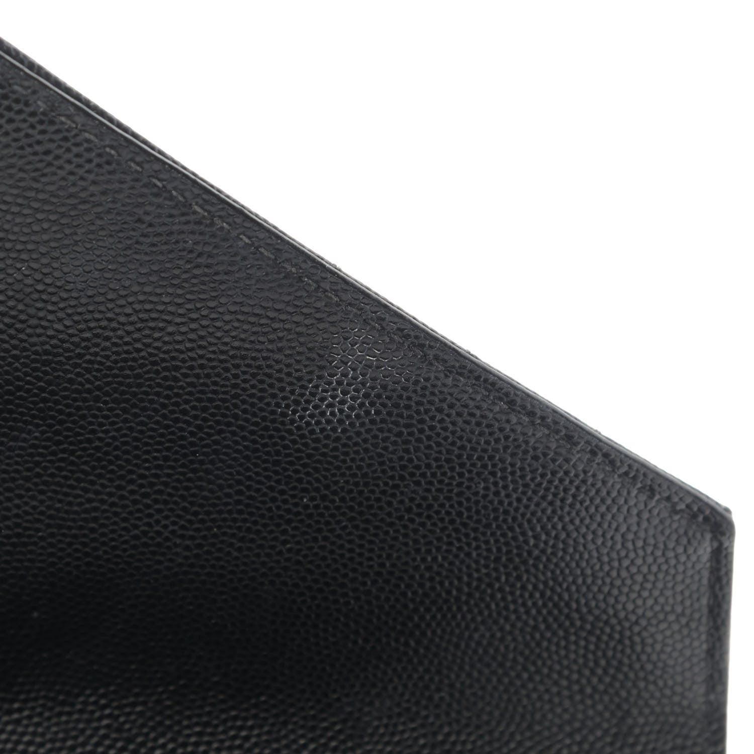 Saint Laurent Grain De Poudre Tri-Quilt Small College Monogram Satchel Black 12 of 17