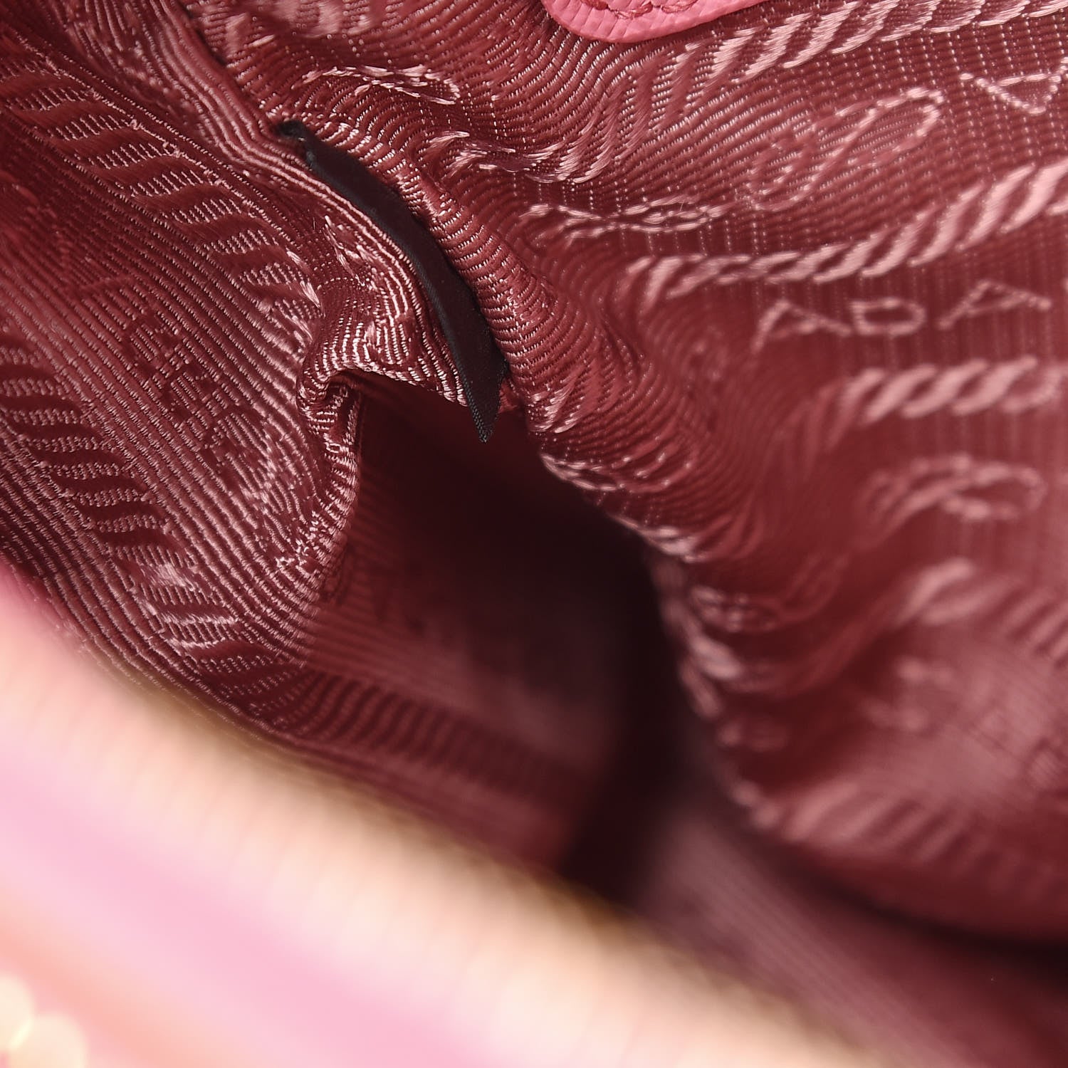 Prada Saffiano Mini Galleria Double Zip Tote Geranio 9 of 13