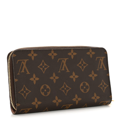 Louis Vuitton Monogram Zippy Wallet Rose Ballerine 3 of 9