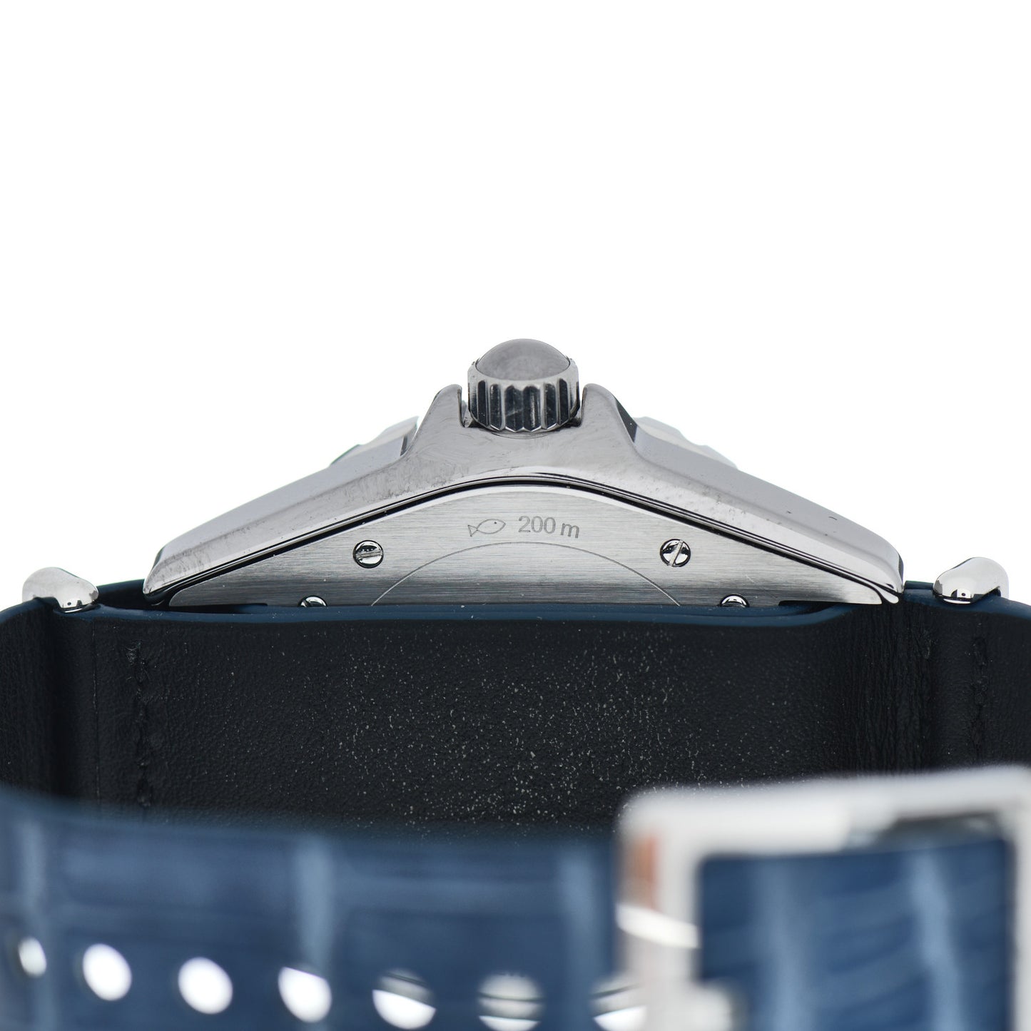 Titanium Alligator 38mm J12 Automatic Watch Blue