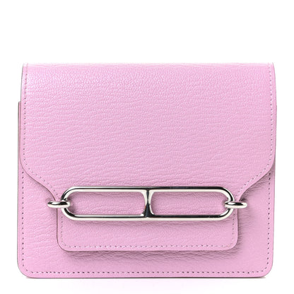 Hermes Chevre Mysore Roulis Slim Wallet Mauve Sylvestre 1 of 5