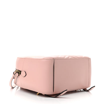 Gucci Calfskin Matelasse GG Marmont Dome Backpack Perfect Pink 4 of 11