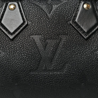 Louis Vuitton Empreinte Monogram Giant Speedy Bandouliere 20 Black 7 of 9