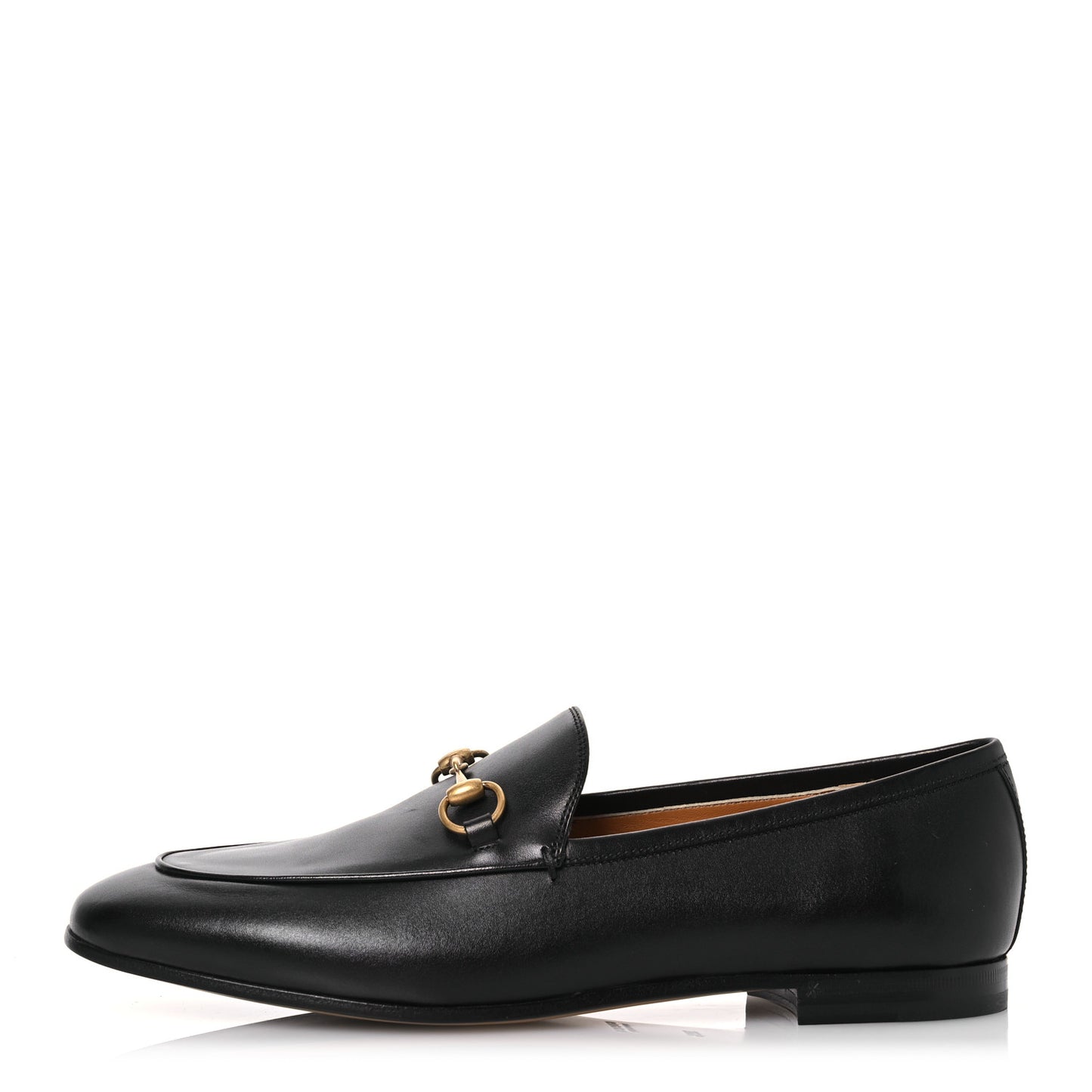 Calfskin Horsebit Womens Jordaan Loafers 39.5 Black