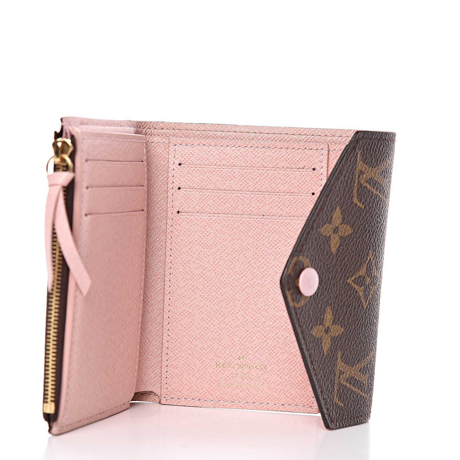 Louis Vuitton Monogram Victorine Wallet Rose Ballerine 5 of 8