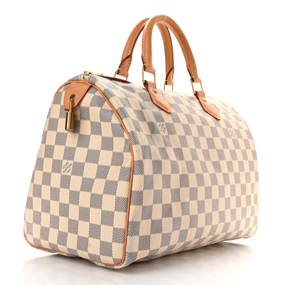 Louis Vuitton Damier Azur Speedy 35 3 of 11