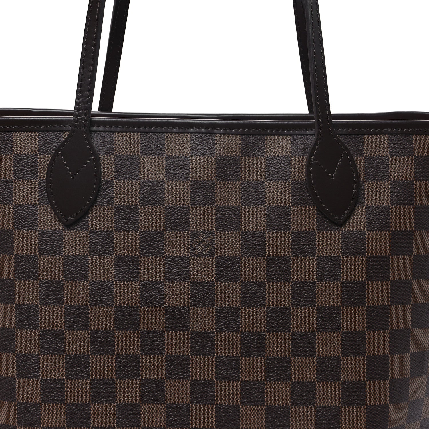 Louis Vuitton Damier Ebene Neo Neverfull MM Rose Ballerine 9 of 13