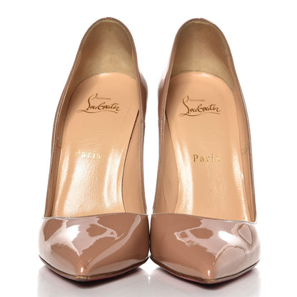 Christian Louboutin Patent So Kate 120 Pumps 38 Nude 2 of 10