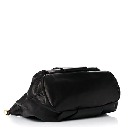Prada Soft Calfskin Shopping Tote Black 3 of 15