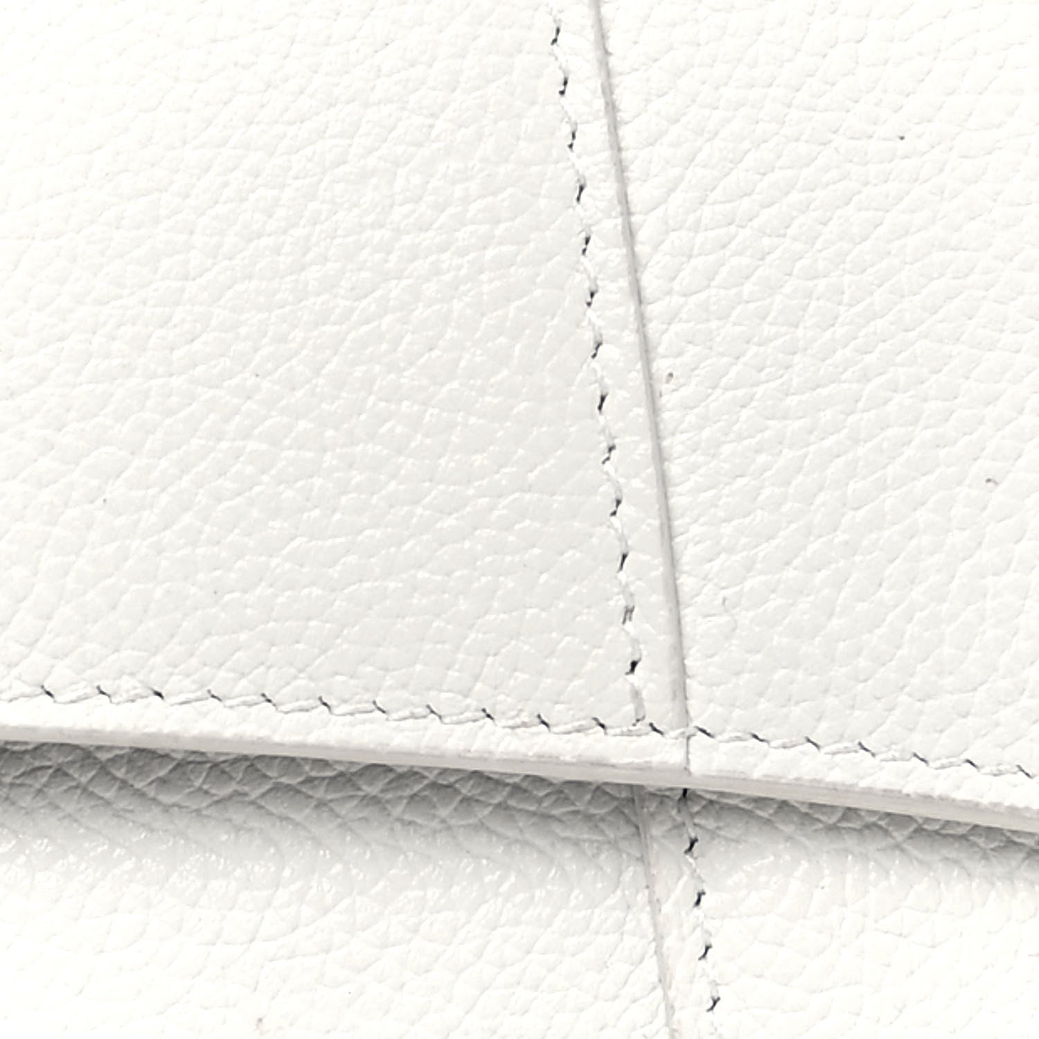 Balenciaga Grained Calfskin Small Hourglass Top Handle Bag White 6 of 13