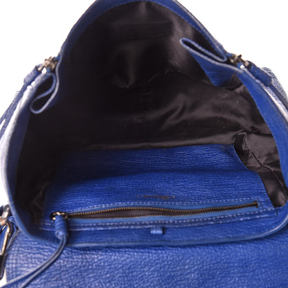 3.1 Phillip Lim 3.1 Textured Calfskin Large Pashli Satchel Cobalt 8 of 26