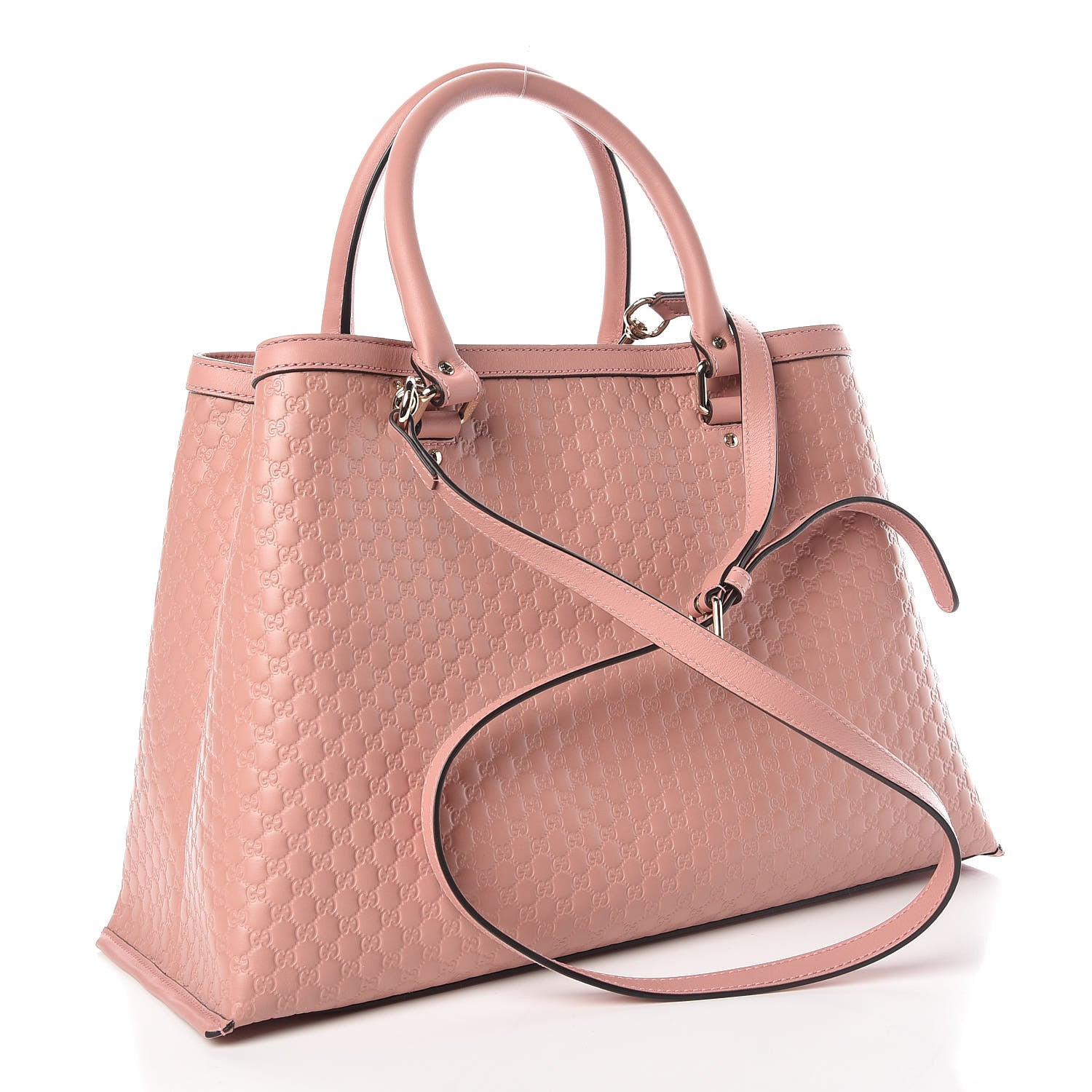 Gucci Soft Microguccissima Medium Tote Soft Pink 3 of 12