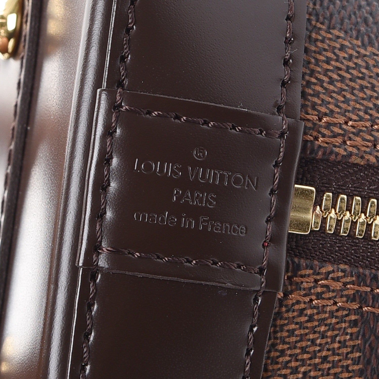 Louis Vuitton Damier Ebene Alma BB 6 of 7