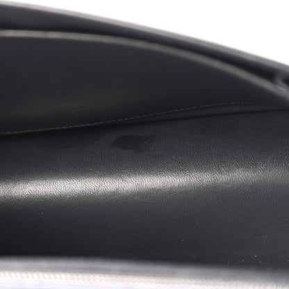 Christian Dior Metallic Patent Micro-Cannage Medium Diorama Flap Bag Onyx Black 5 of 13