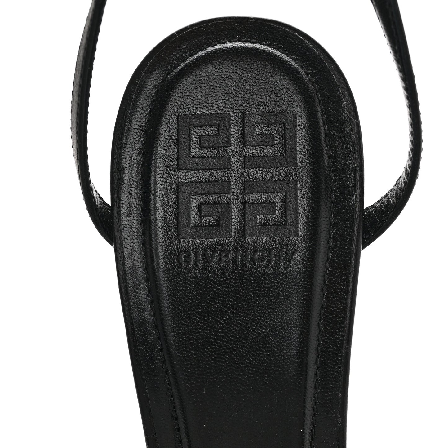 Smooth Nappa G Cube 105mm Sandals 40 Black