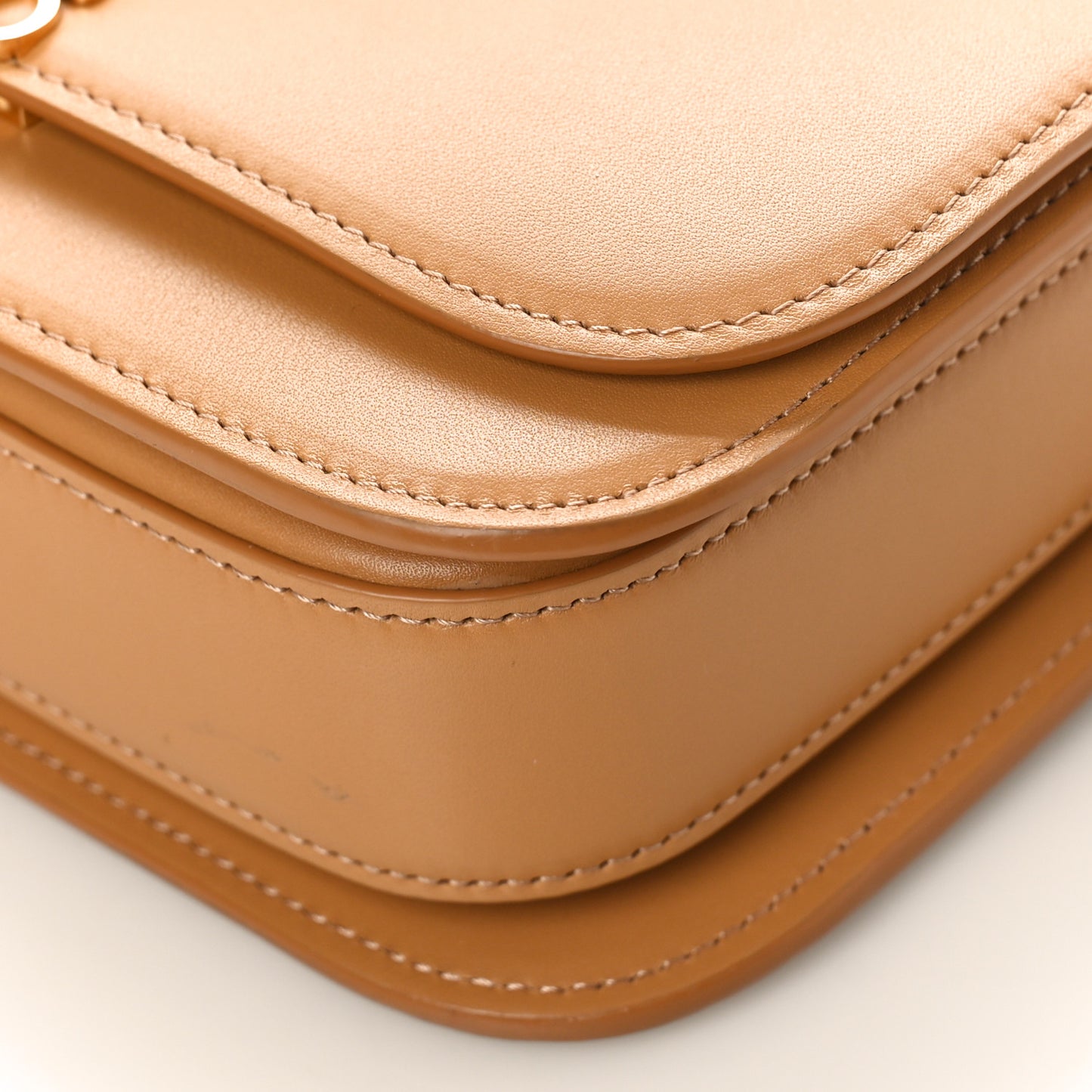 Silk Calfskin Goya Bag Warm Desert