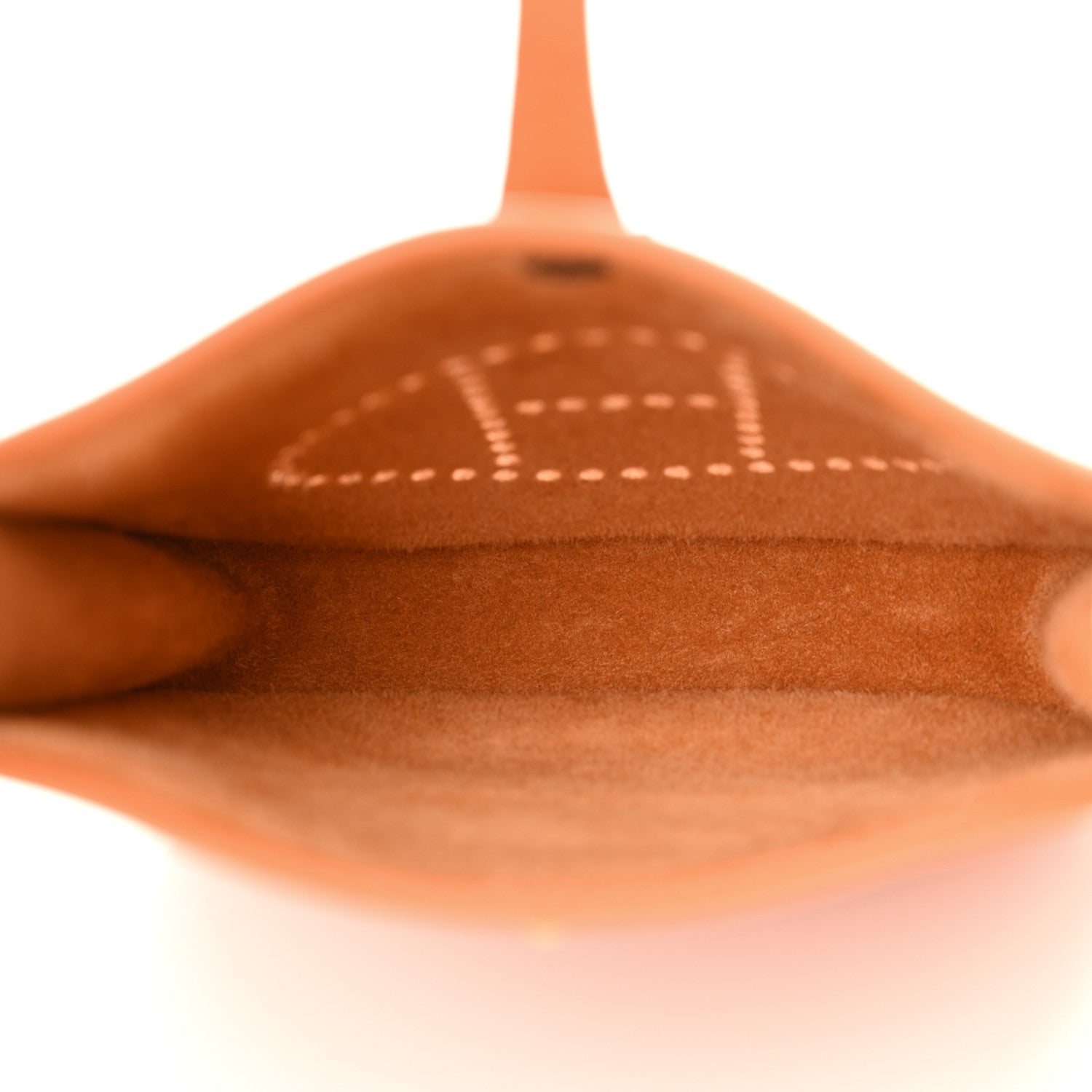Hermes Taurillon Clemence Evelyne TPM Orange 5 of 10