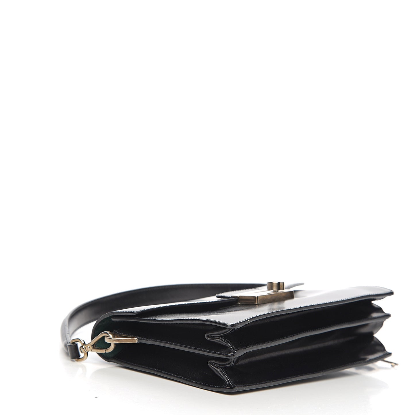 Vitello Sound Shoulder Bag Black