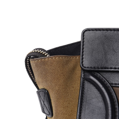 Celine Smooth Calfskin Suede Micro Tri-Color Luggage 16 of 25