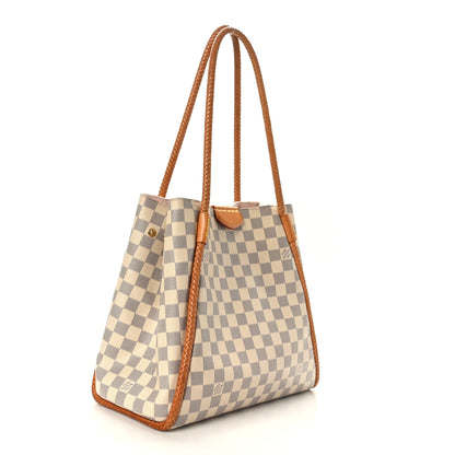 Louis Vuitton Damier Azur Propriano Rose Ballerine 3 of 8