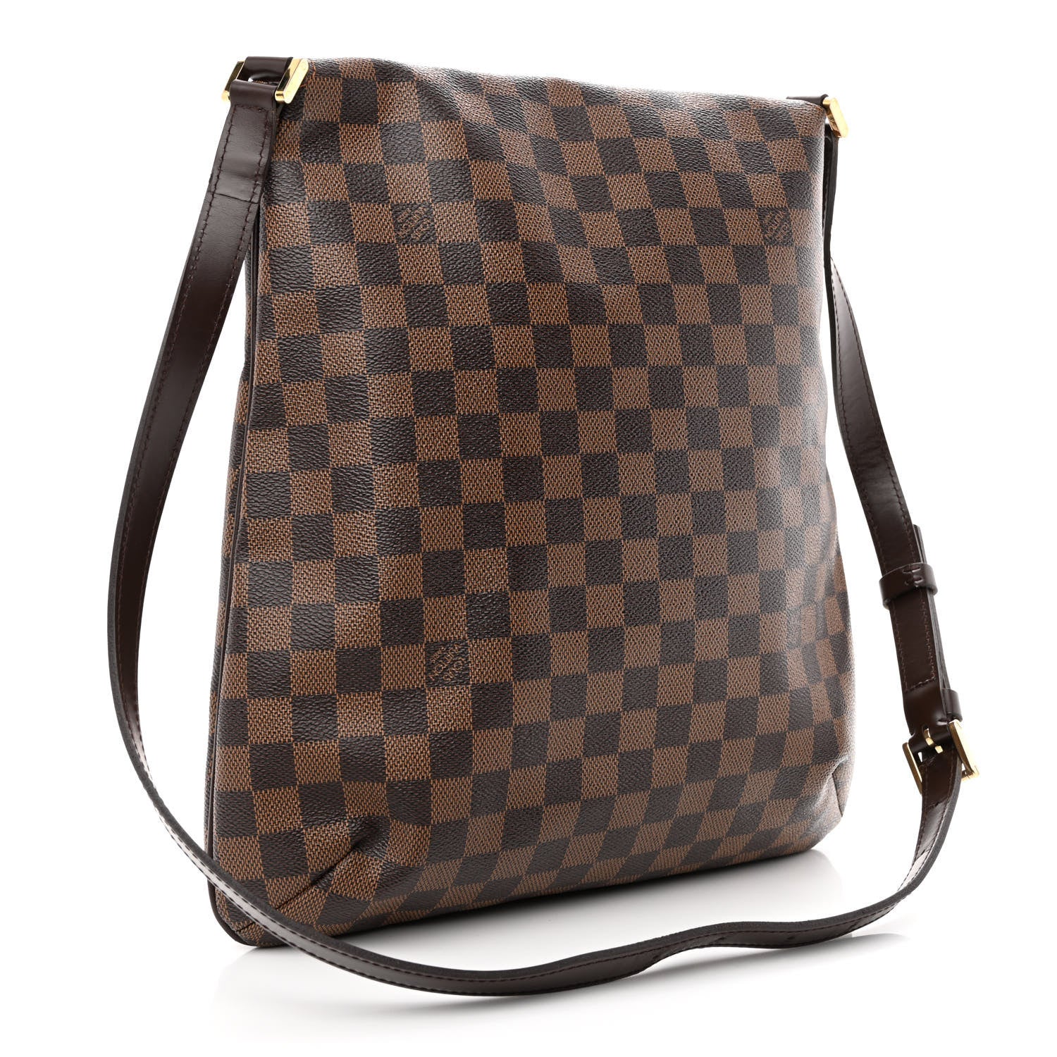 Louis Vuitton Damier Ebene Musette GM 3 of 10