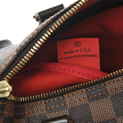 Louis Vuitton Damier Ebene Speedy Bandouliere 25 7 of 7