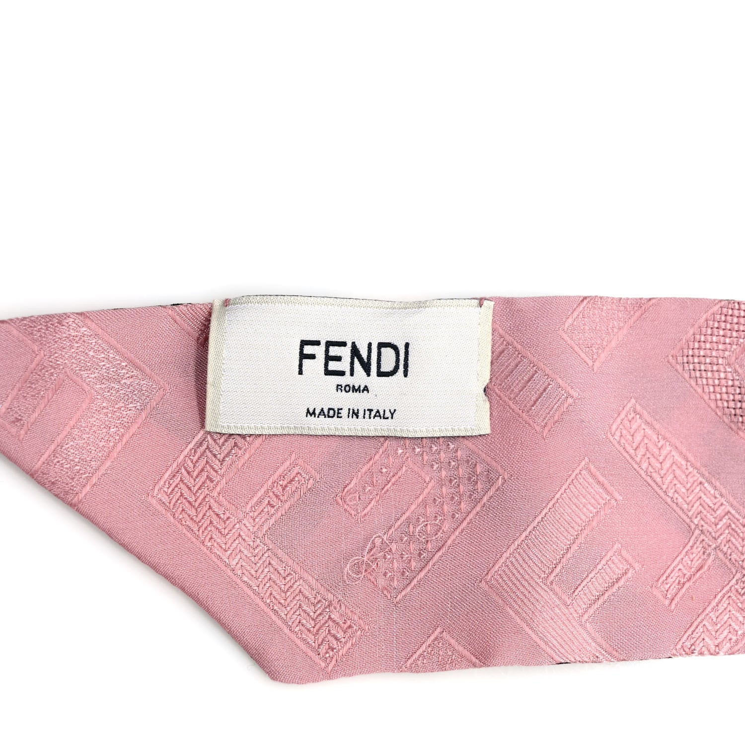 Fendi Silk Wrappy Bandeau Pink 3 of 3
