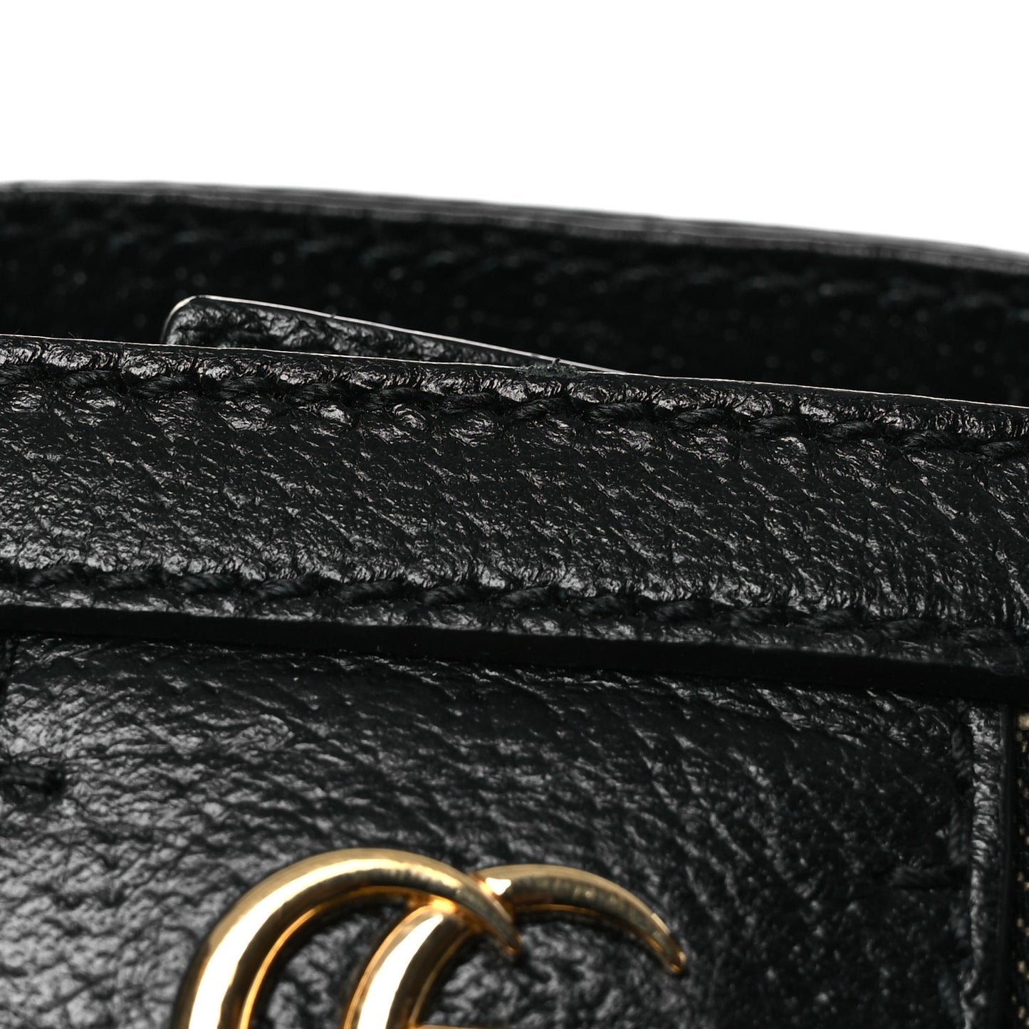 Jacquard Black Denim GG Monogram Medium Ophidia Shopping Tote Black Ivory