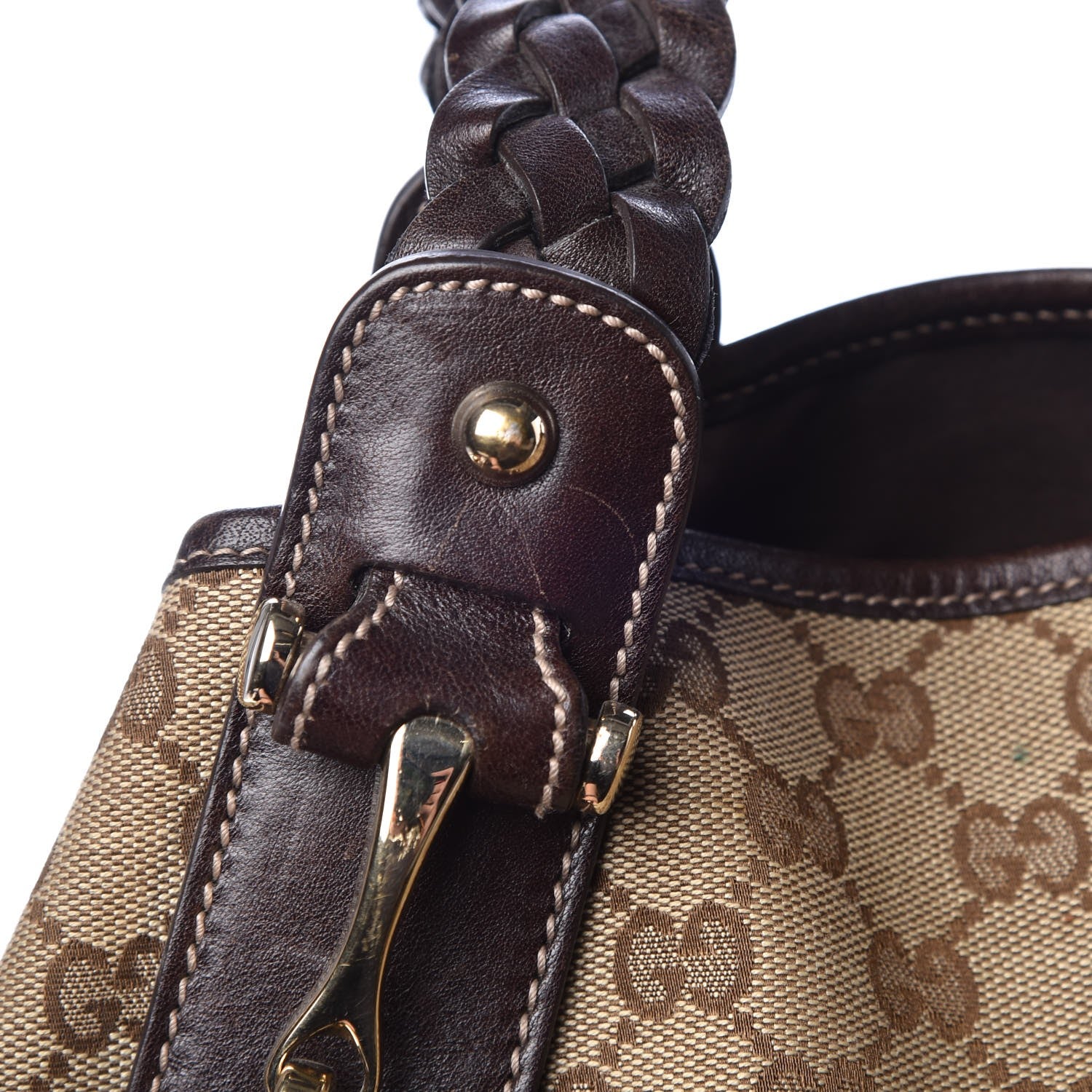 Gucci Monogram Small Pelham Shoulder Bag Dark Brown 8 of 10