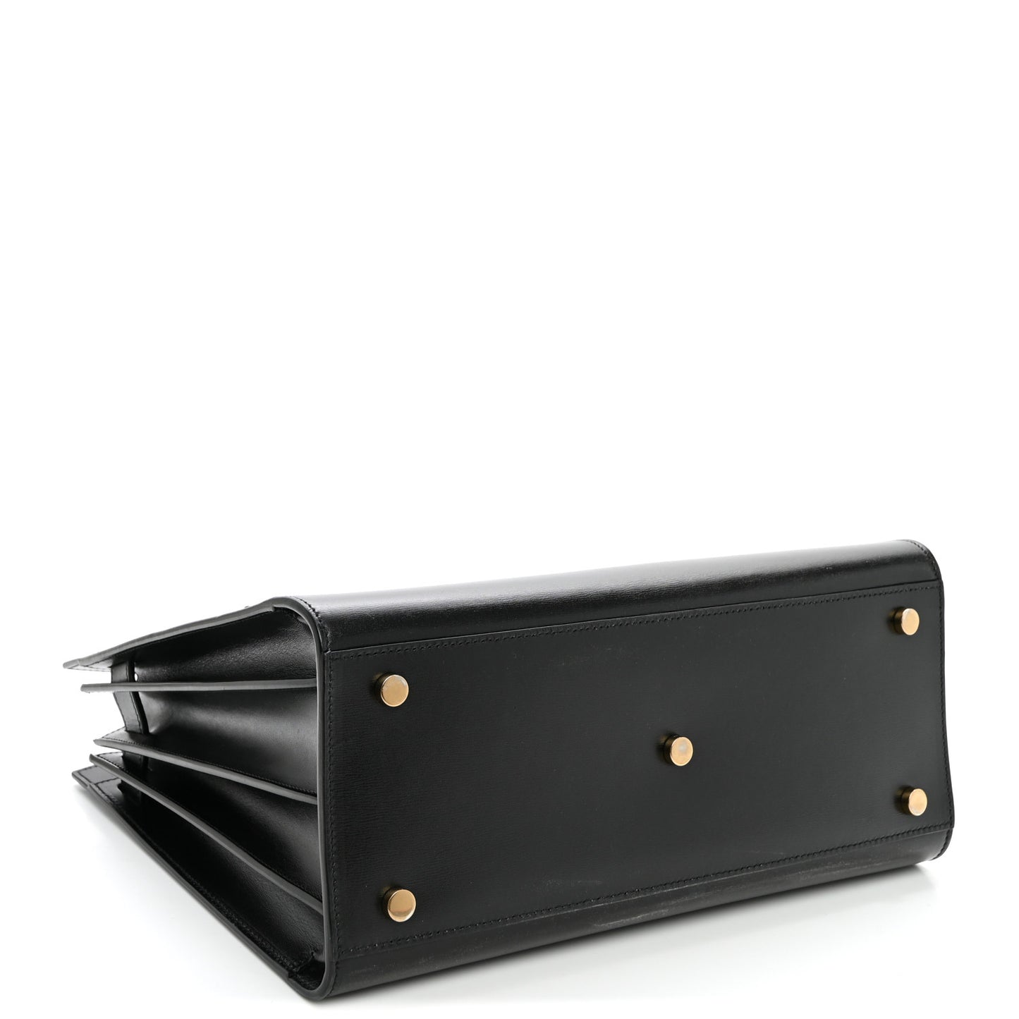 Calfskin Small Sac De Jour Black