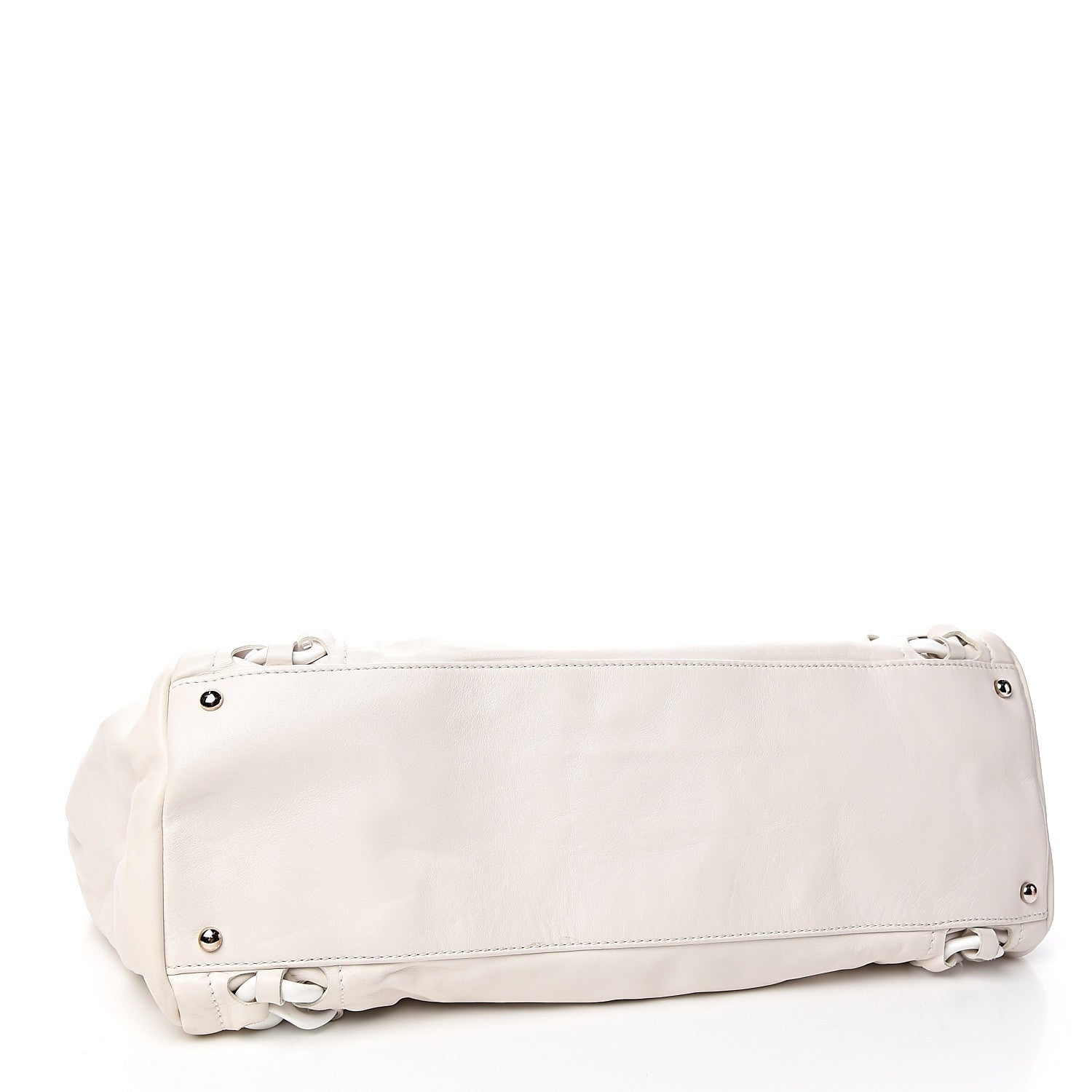 Chanel Calfskin Modern Chain Tote White 3 of 10