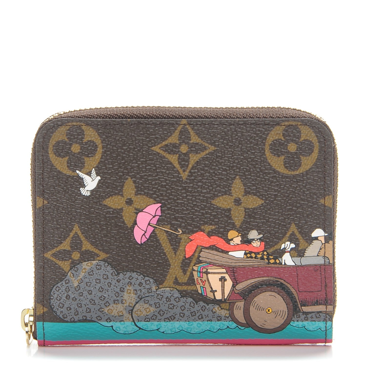 Louis Vuitton Monogram 2015 Christmas Animation Zippy Coin Purse 1 of 7
