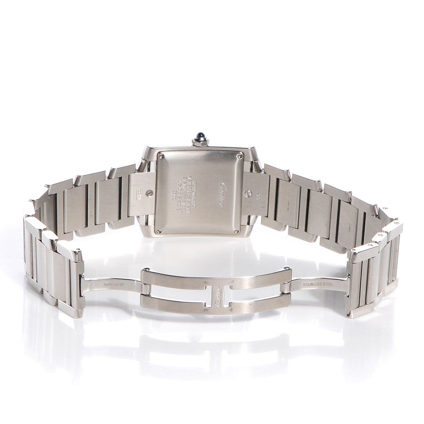 Stainless Steel 28mm Tank Francaise Automatic Watch